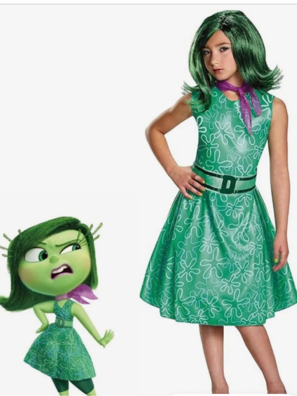 Adult Green Costume Disgust